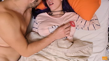 Roommate gets a fiery nipple climax&#x1F680; - Busty tease