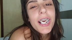Raw dirty sex play with endless cum drips in sick Julia's sultry compilation