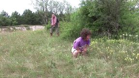 Horny midget gets fucked by a lucky guy