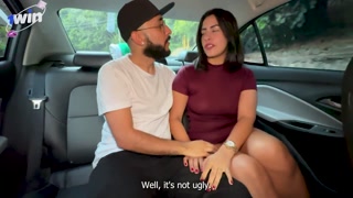 My cuckold husband makes me fuck the Uber to pay off his debt! Kylei Ellish and Dani Clark