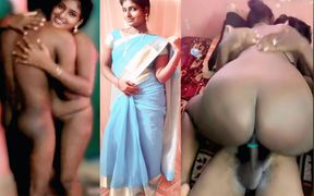 Tamil Desi MILF Renu&#039;s Nuru Oil Massage, Cowgirl Fuck &amp; Boobs Sucked with Young Bull in Front of Cuck Husband - Indianhotwifex