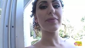 This dominant MILF knows exactly how to use a strapon on her slave