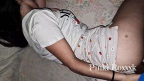 He Wakes Me up to Fuck Me and Cum Inside My Ass - Made with Pinki Roxxxk