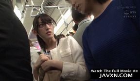 japanese slutty teen on the bus