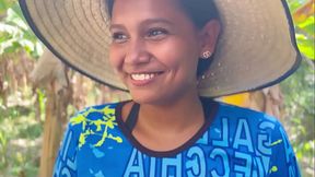 PERVERT ON A MOTORCYCLE TAKES ADVANTAGE OF A PEASANT WOMAN'S INNOCENCE ON THE ROAD AND ENDS UP WITH HIS DIRTY SWEATY COCK IN HER MOUTH UNTIL HE EJACULATES