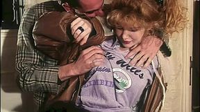 90&#039;s College: 3 Way Sex in Gym Locker Room