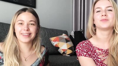 Selvaggia and her adorable girlfriend are masturbating and licking their cherries