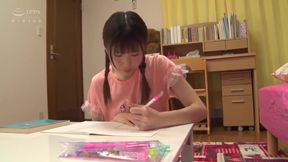 Bare-Boned Brunette, Hina Amami: POV Dildo-Filled Delight!