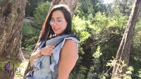 Got wild with this beauty in the woods, she let me fuck her in the bushes! Kylei Ellish and Wllian Vegas